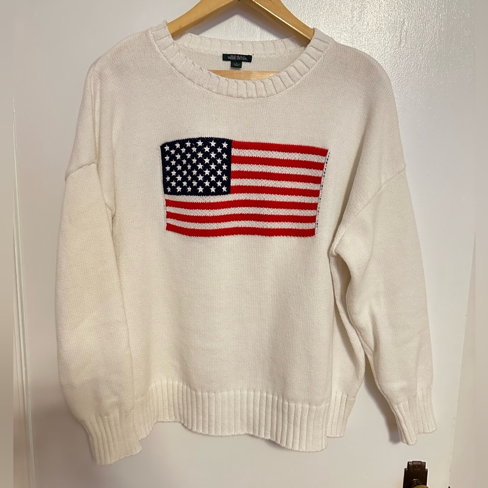 Wild fable US flag sweater